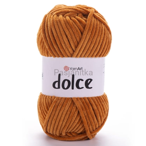 Włóczka Dolce Yarn Art 854 cynamon