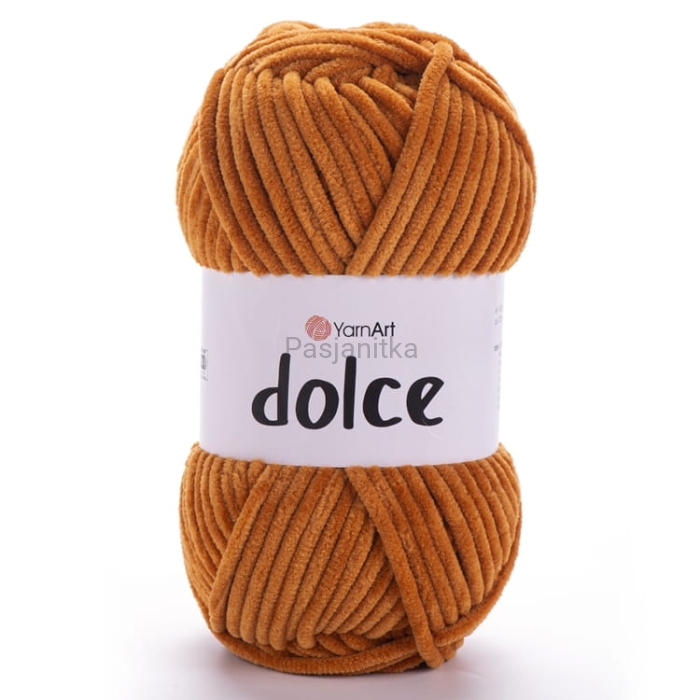 Włóczka Dolce Yarn Art 854 cynamon