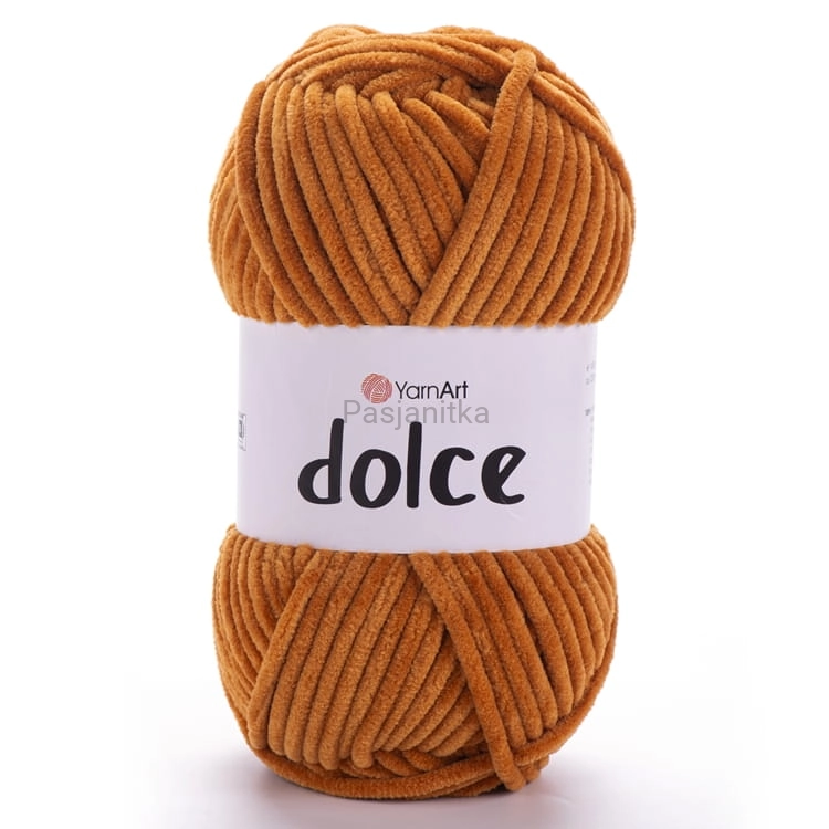 Włóczka Dolce Yarn Art 854 cynamon