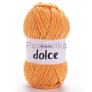 Włóczka Dolce Yarn Art 852 pomarańcz
