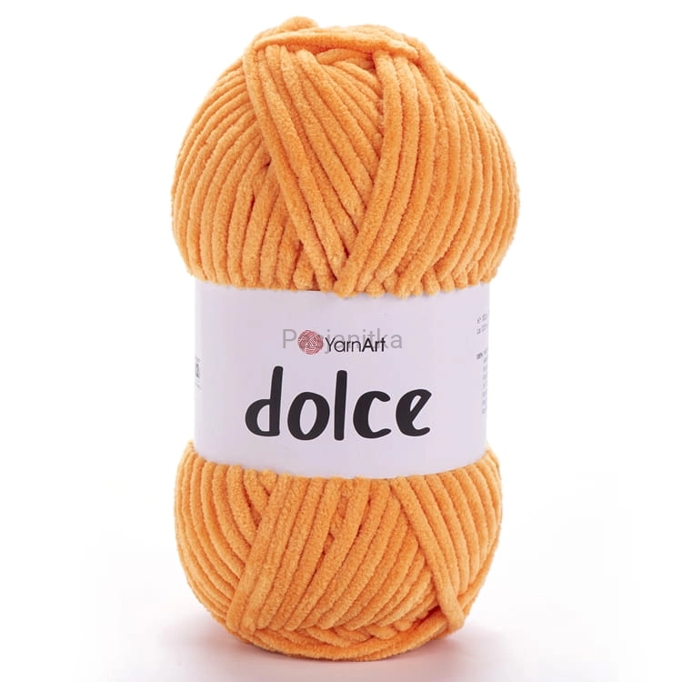 Włóczka Dolce Yarn Art 852 pomarańcz