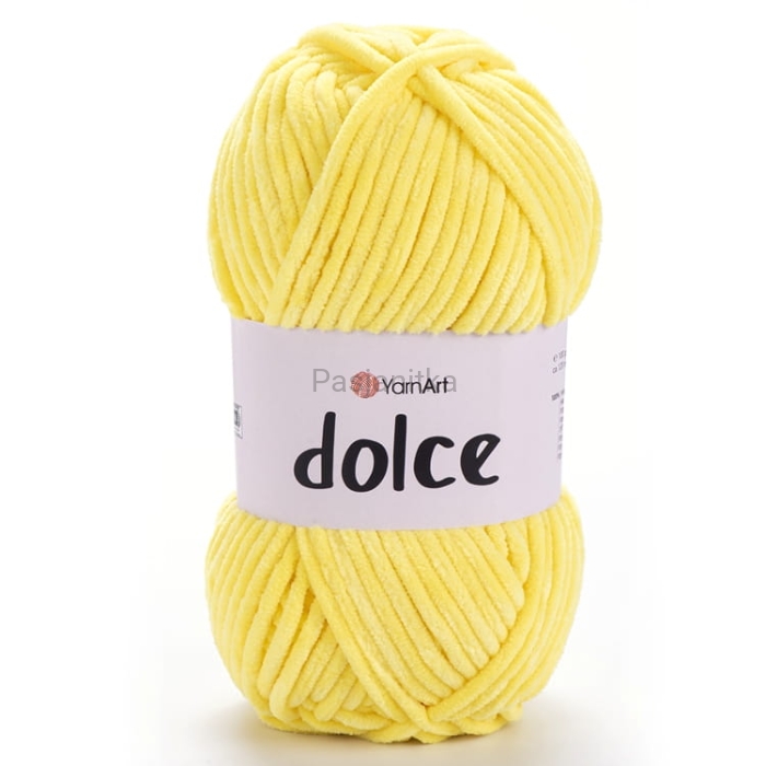 Włóczka Dolce Yarn Art 851 cytrynowy