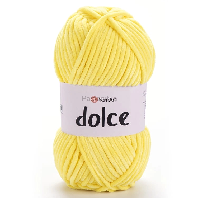 Włóczka Dolce Yarn Art 851 cytrynowy
