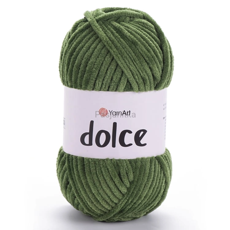 Włóczka Dolce Yarn Art 797 zielony
