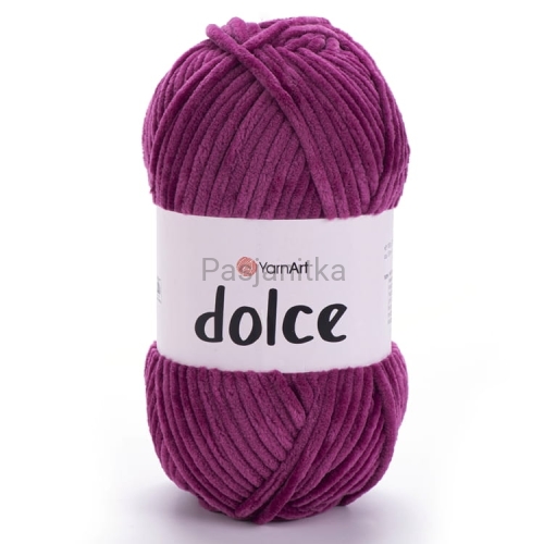 Włóczka Dolce Yarn Art 766 purpurowy