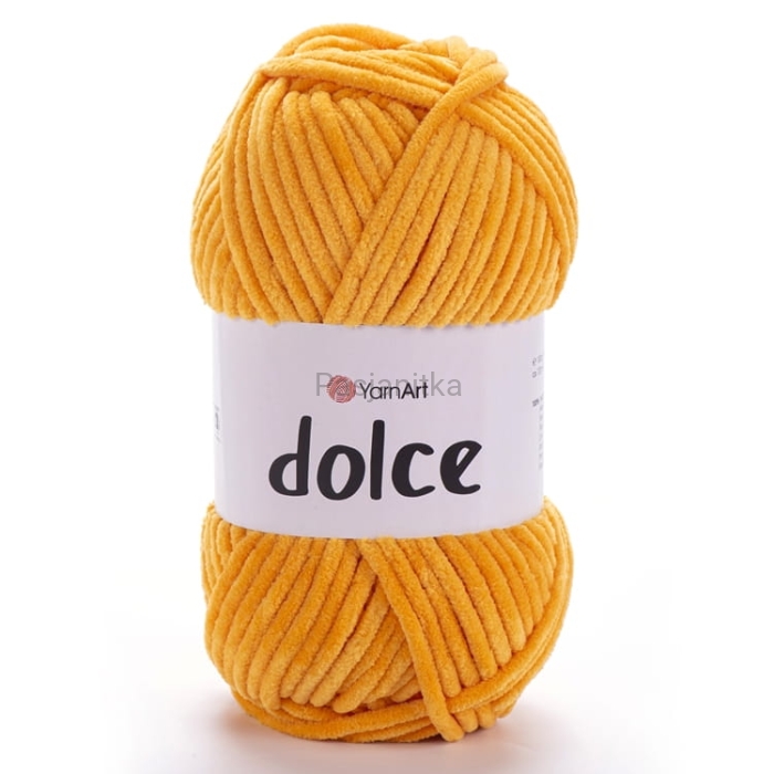 Włóczka Dolce Yarn Art 853 jasny pomarańcz