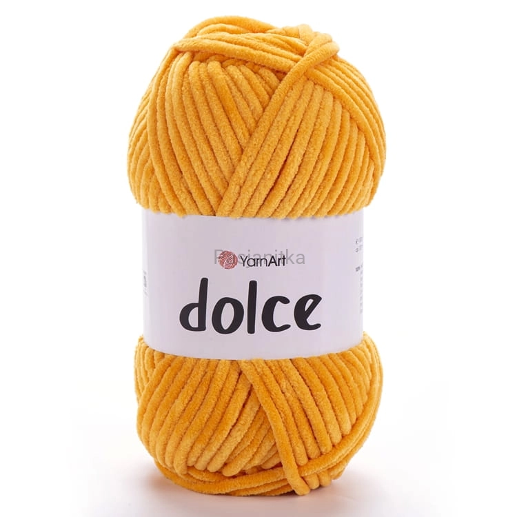 Włóczka Dolce Yarn Art 853 jasny pomarańcz