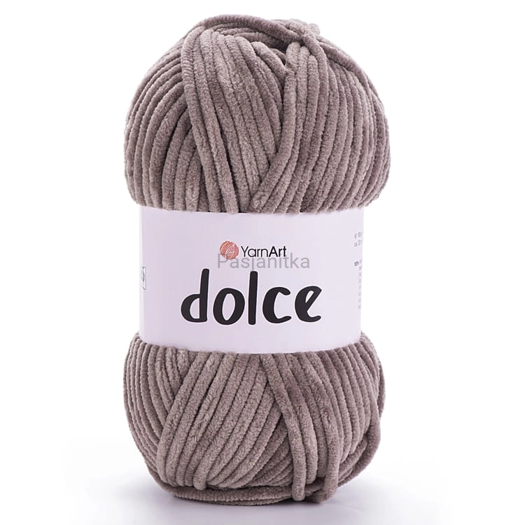 Włóczka Dolce Yarn Art 754 szaro/beż