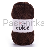 Włóczka Dolce Yarn Art 775 ciemny brąz