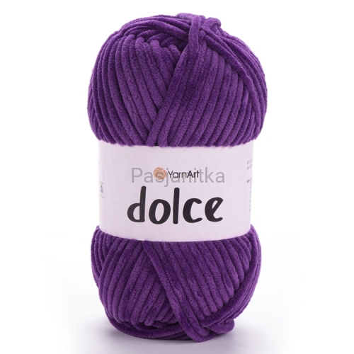 Włóczka Dolce Yarn Art 792 ciemny fiolet