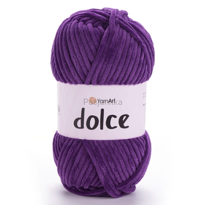 Włóczka Dolce Yarn Art 792 ciemny fiolet