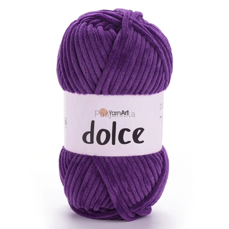 Włóczka Dolce Yarn Art 792 ciemny fiolet