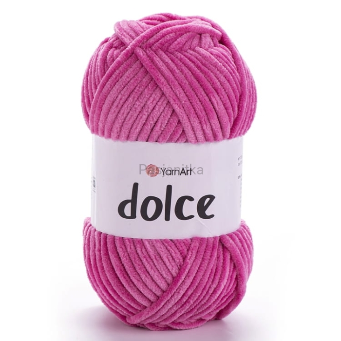 Włóczka Dolce Yarn Art 795 ciemny różowy