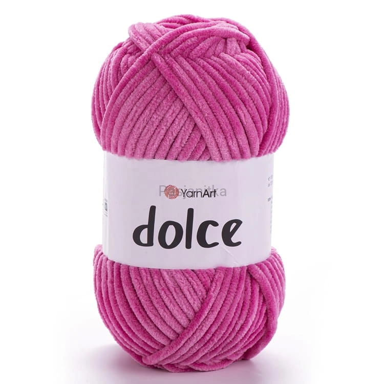 Włóczka Dolce Yarn Art 795 ciemny różowy