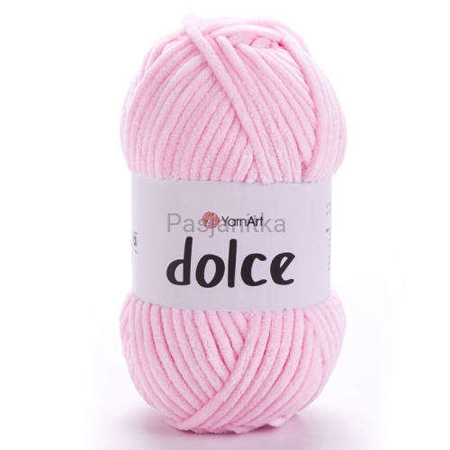 Włóczka Dolce Yarn Art 796 średni róż