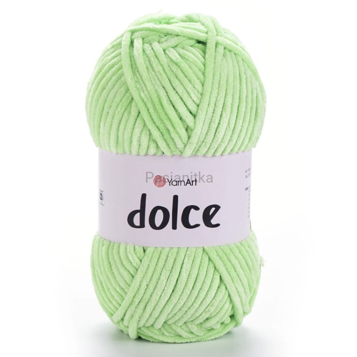 Włóczka Dolce Yarn Art 850 jasny zielony