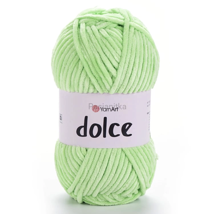 Włóczka Dolce Yarn Art 850 jasny zielony