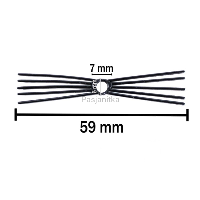 Wąsy do Nosów / 7 x 6 mm