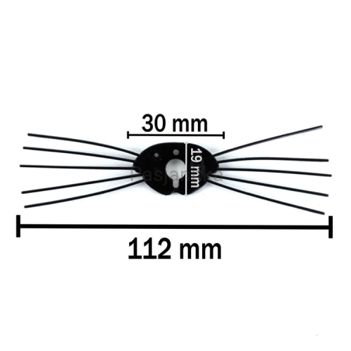Wąsy do Nosów / 30 x 19 mm