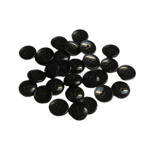 Guziki plastikowe nr 560 / 1,5 cm / 10 szt