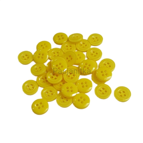Guziki plastikowe nr 299 / 1,2 cm / 10 szt