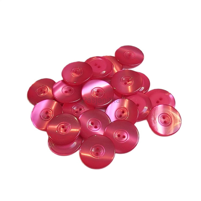 Guziki plastikowe nr 486 / 2,3 cm / 10 szt