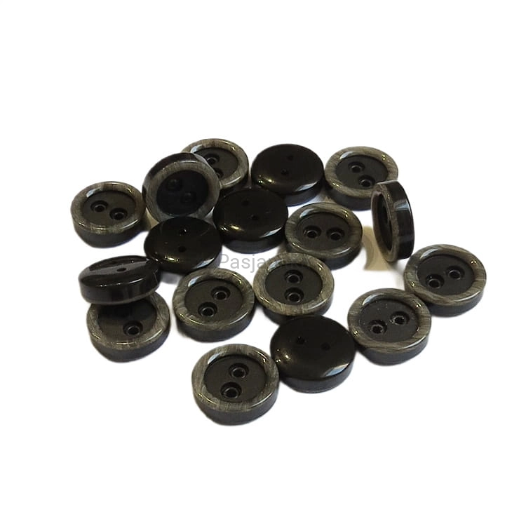 Guziki plastikowe nr 471 / 1,5 cm / 10 szt