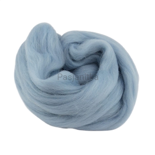 Wełna czesankowa 50 g / błękit