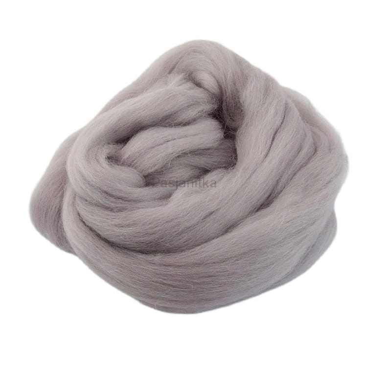 Wełna czesankowa 50 g / popiel