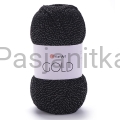 Włóczka Gold Yarn Art 13284 czarny-srebrny