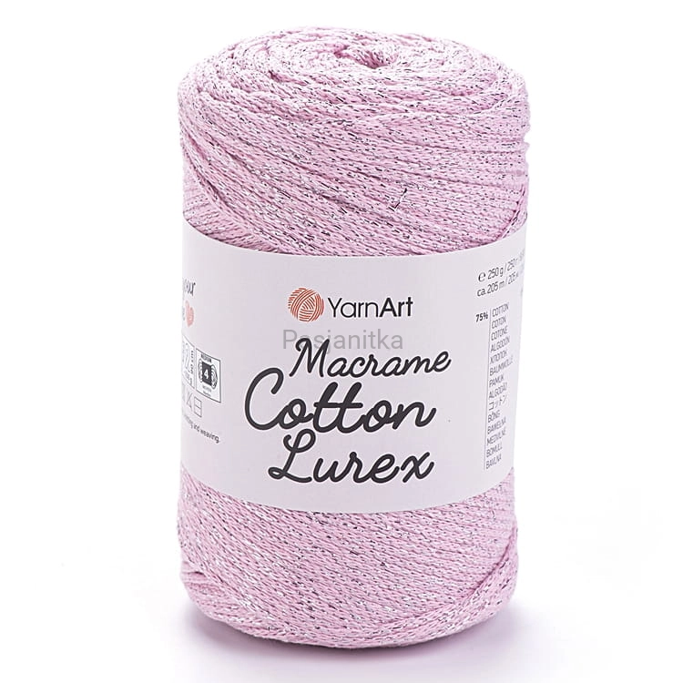 Sznurek Macrame Cotton Lurex 2 mm / 732