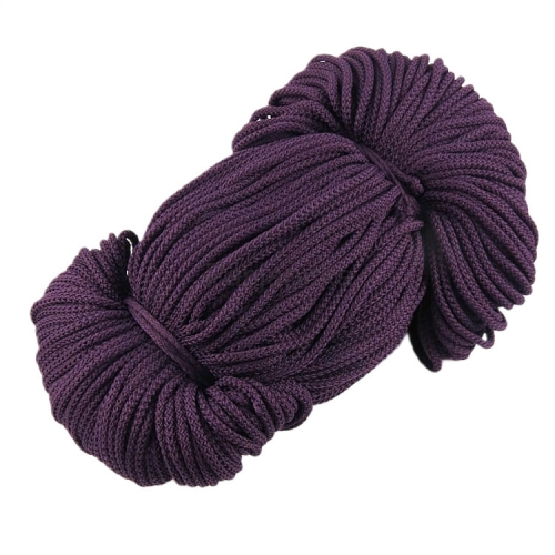 Sznurek poliestrowy 3 mm / bakłażan