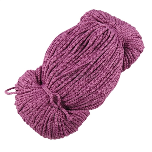 Sznurek poliestrowy 3 mm / wrzos