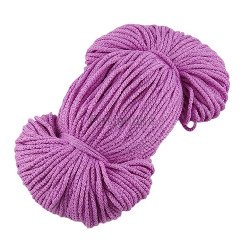 Sznurek poliestrowy 3 mm / liliowy