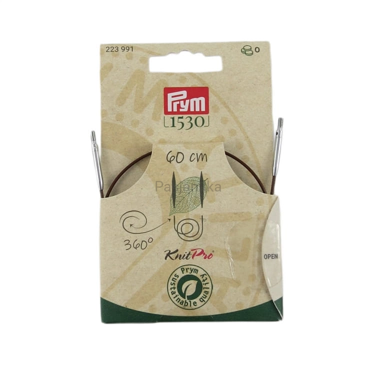 Żyłka do drutów KnitPro/Prym obrotowa 360' / 60 cm