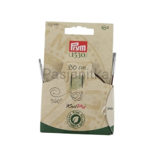 Żyłka do drutów KnitPro/Prym obrotowa 360' / 80 cm 