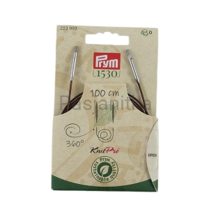 Żyłka do drutów KnitPro/Prym obrotowa 360' / 100 cm