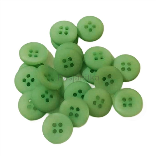 Guziki plastikowe zestaw nr 595 / 1,5 cm / 10 szt