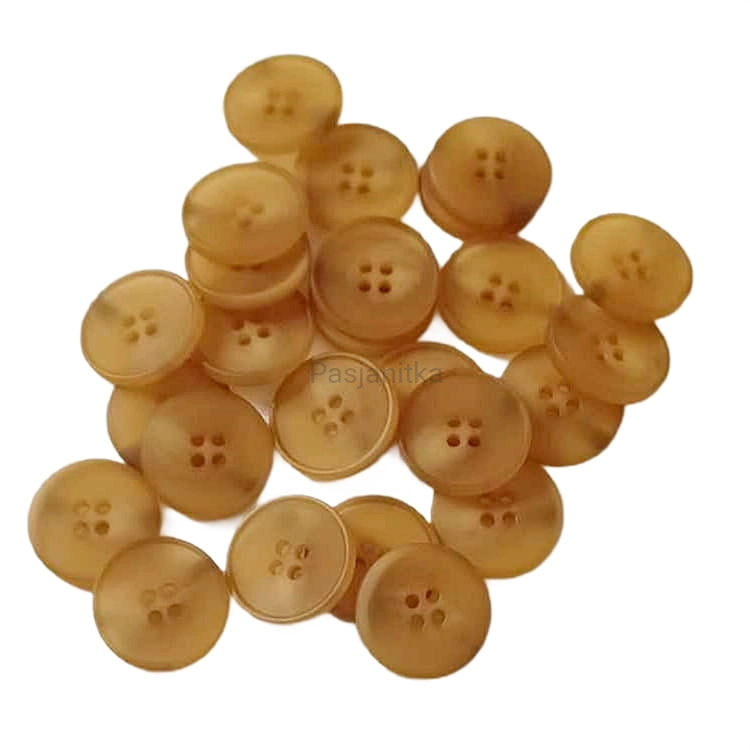 Guziki plastikowe zestaw nr 591 / 1,5 cm / 10 szt