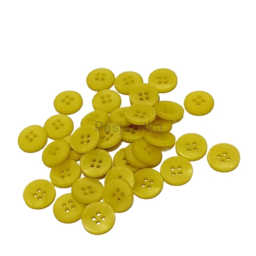 Guziki plastikowe nr 347 / 1,5 cm / 10 szt