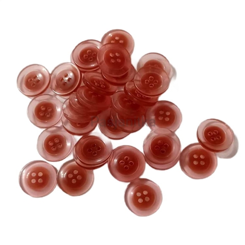 Guziki plastikowe zestaw nr 537 / 2 cm / 10 szt