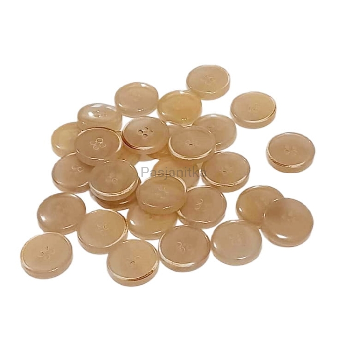 Guziki plastikowe nr 409 / 1,8 cm / 10 szt