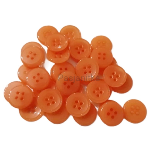 Guziki plastikowe nr 514 / 2 cm / 10 szt
