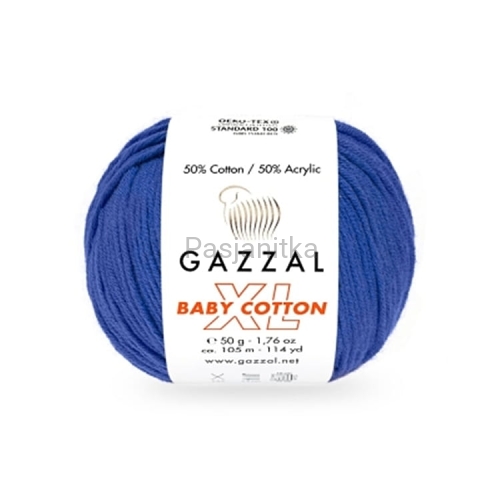 Włóczka Baby Cotton XL 3421 chaber
