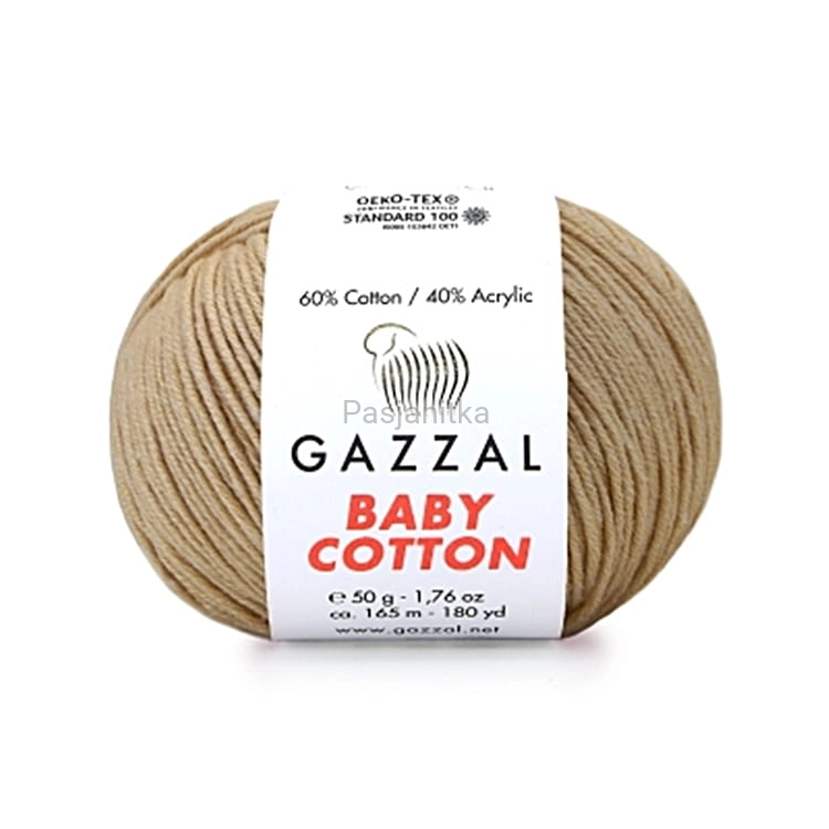 Włóczka Baby Cotton 3424 beż