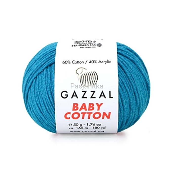 Włóczka Baby Cotton 3428 turkus