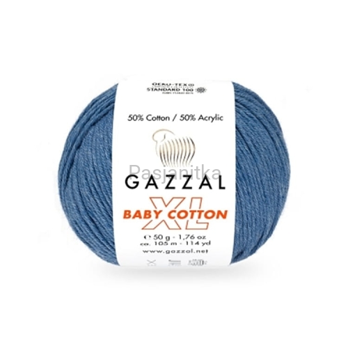 Włóczka Baby Cotton XL 3431 jeans