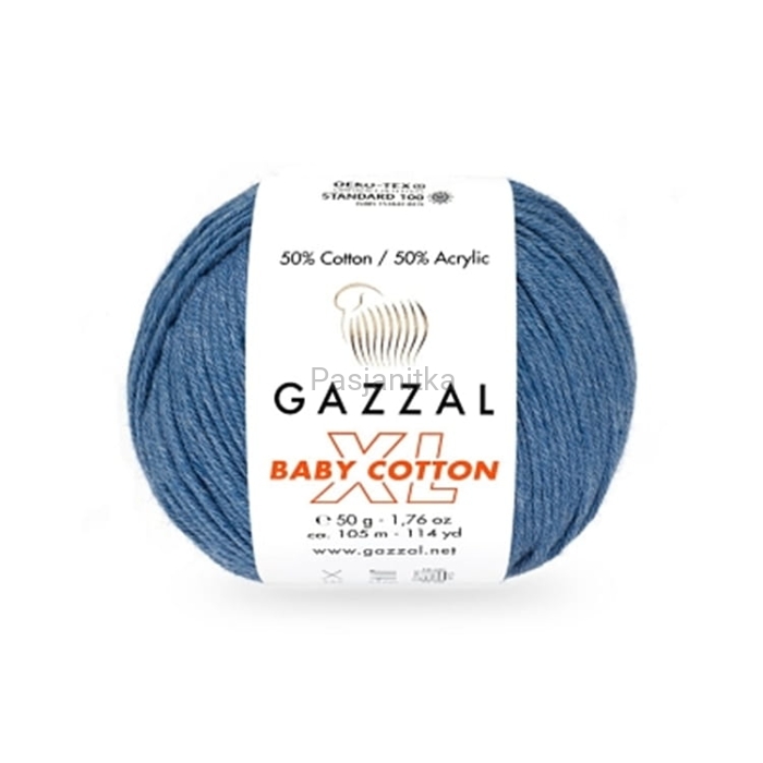 Włóczka Baby Cotton XL 3431 jeans