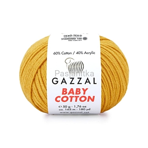 Włóczka Baby Cotton 3447 miodowy