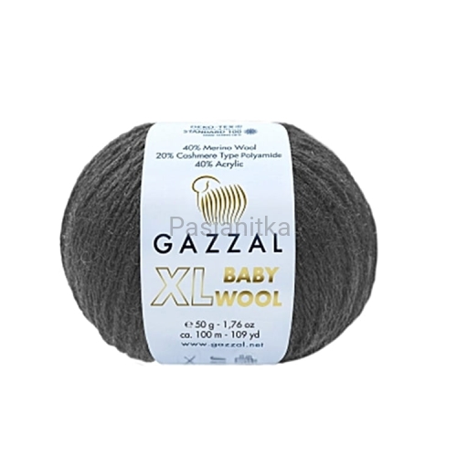 Włóczka Baby Wool XL 803 czarny